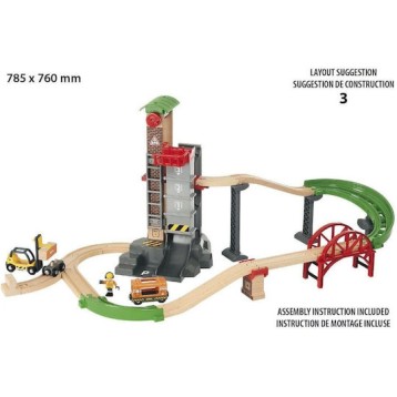 Brio Toys Lift & Load Warehouse Set