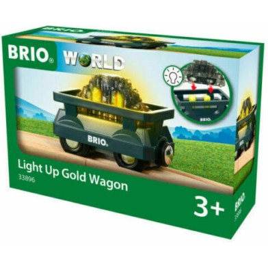 Brio Toys Light Up Τρενάκι με Φως για 3+ Ετών