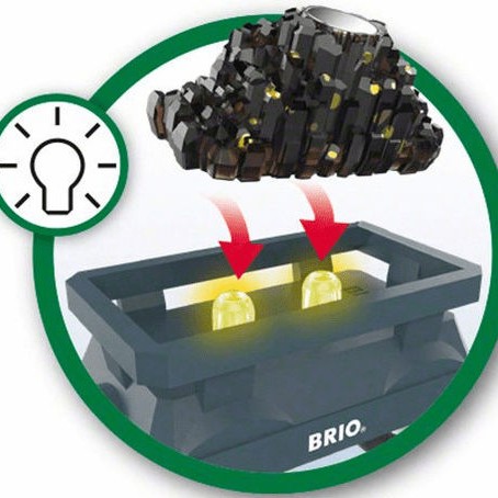 Brio Toys Light Up Τρενάκι με Φως για 3+ Ετών