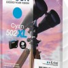Epson 502XL Γνήσιο Μελάνι Εκτυπωτή InkJet Κυανό (C13T02W24010)
