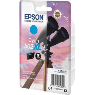 Epson 502XL Γνήσιο Μελάνι Εκτυπωτή InkJet Κυανό (C13T02W24010)