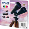 Epson 502XL Γνήσιο Πακέτο 4 Μελανιών Εκτυπωτή InkJet Κίτρινο / Κυανό / Ματζέντα / Μαύρο (C13T02W64010)