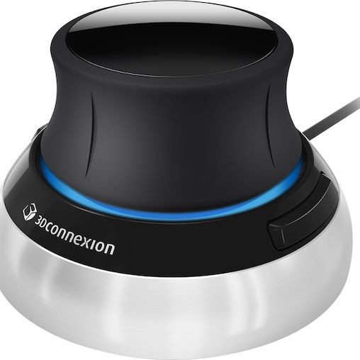 3D Connexion SpaceMouse Compact Ενσύρματο Ποντίκι Μαύρο