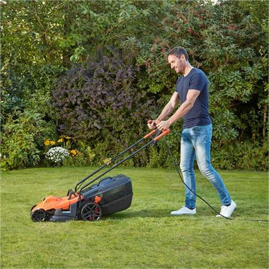 Black & Decker Μηχανή Γκαζόν Ηλεκτρική 1400W