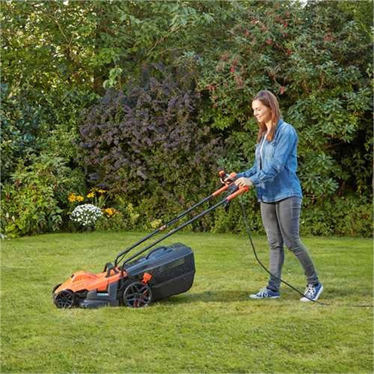 Black & Decker Μηχανή Γκαζόν Ηλεκτρική 1400W