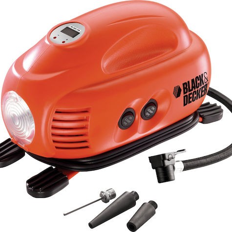 Black & Decker Τρόμπα Αυτοκινήτου 120PSI με Καλώδιο Αναπτήρα 12V