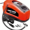 Black & Decker Τρόμπα Αυτοκινήτου 160PSI με Καλώδιο Αναπτήρα 12V