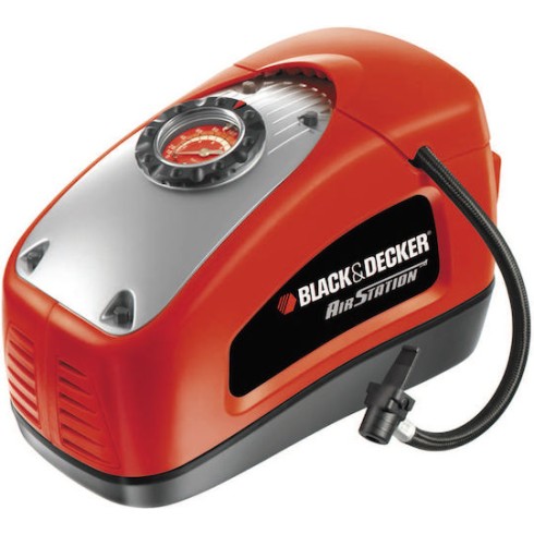 Black & Decker Τρόμπα Αυτοκινήτου 160PSI με Καλώδιο Αναπτήρα 12V