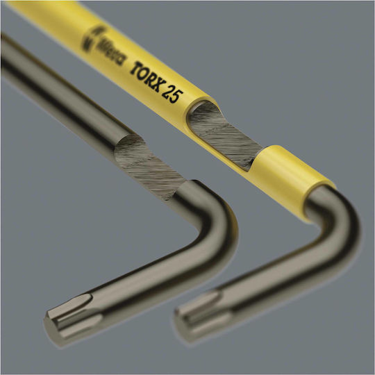 Wera Σετ 9 Κλειδιά Torx σε Σχήμα L 967/9 TX XL
