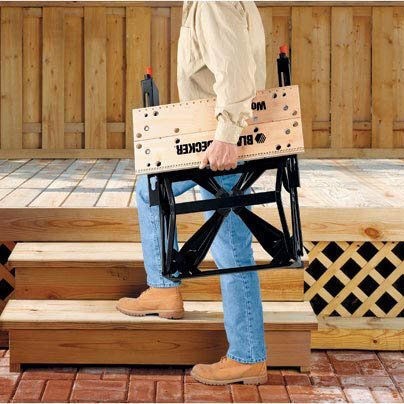 Black & Decker Workmate 536 Πάγκος Εργασίας Αντοχής 250kg 67x19.5x74cm WM536
