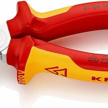 Knipex Πένσα Ίσια Ηλεκτρολόγου Μήκους 160mm