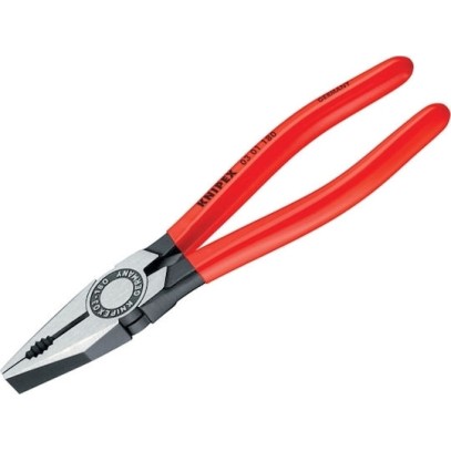 Knipex Πένσα Ίσια Ηλεκτρολόγου Μήκους 180mm