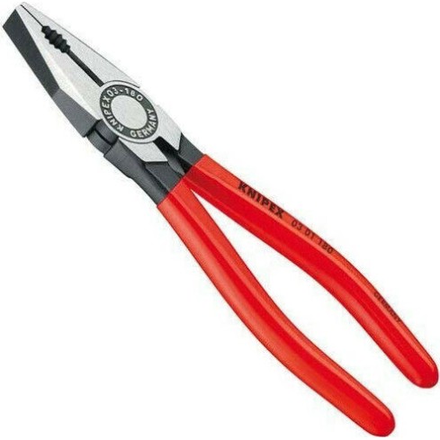 Knipex Πένσα Ίσια Ηλεκτρολόγου Μήκους 180mm