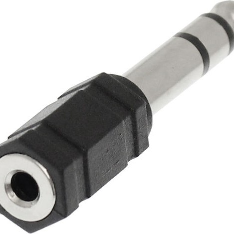 Goobay Μετατροπέας 6.3mm male σε 3.5mm female 10τμχ (11100)