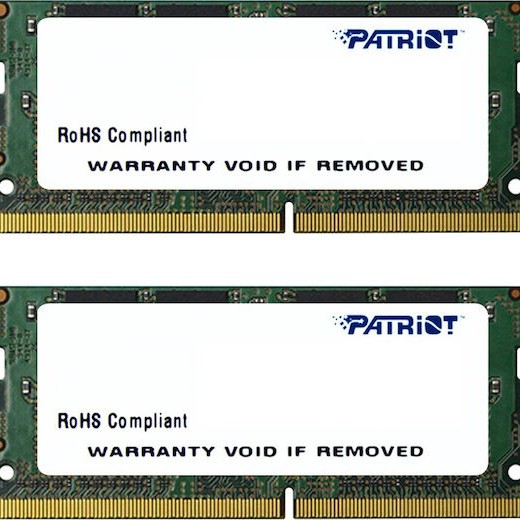Patriot DDR4 με Module 1x16GB και Ταχύτητα 2400 για Laptop