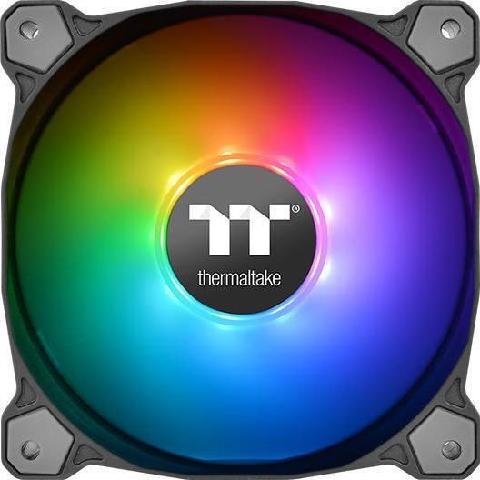 Thermaltake Pure Plus 12 RGB Radiator Fan TT Premium Case Fan 120mm με Σύνδεση 4-Pin PWM 3τμχ