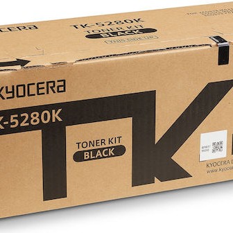 Kyocera TK-5280K Γνήσιο Toner Laser Εκτυπωτή Μαύρο 13000 Σελίδων (1T02TW0NL0)