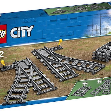 LEGO City Switch Tracks για 5-12 Ετών 20τμχ