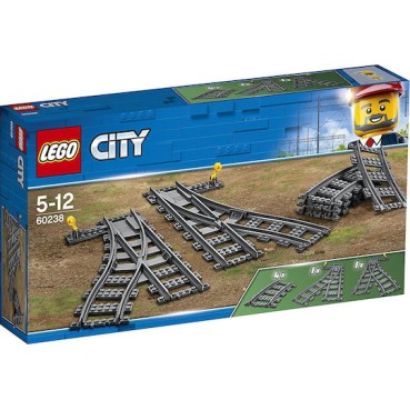 LEGO City Switch Tracks για 5-12 Ετών 20τμχ