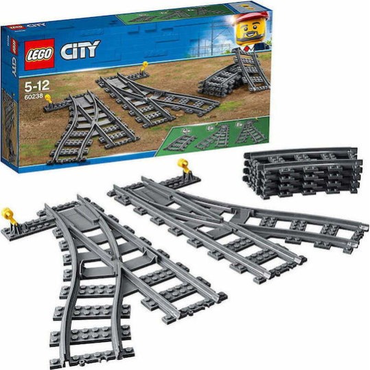 LEGO City Switch Tracks για 5-12 Ετών 20τμχ