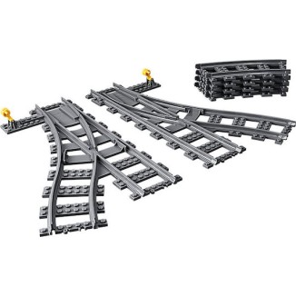 LEGO City Switch Tracks για 5-12 Ετών 20τμχ