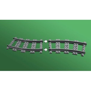LEGO City Switch Tracks για 5-12 Ετών 20τμχ