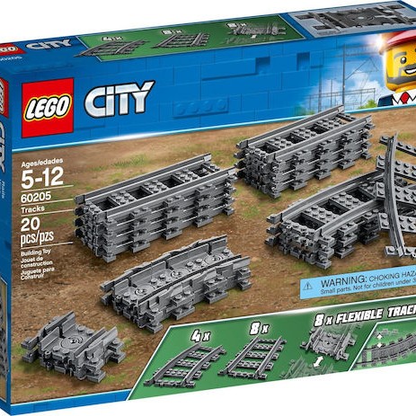 Lego City Train Tracks για 5 - 12 Ετών