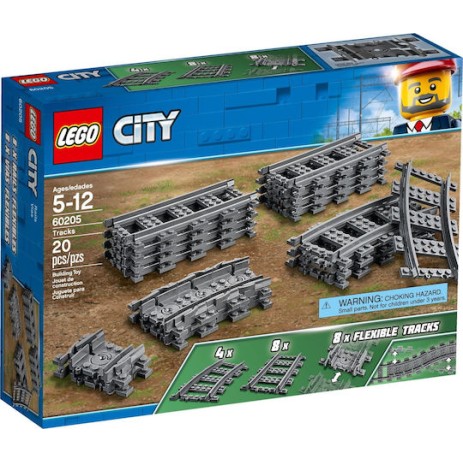 Lego City Train Tracks για 5 - 12 Ετών
