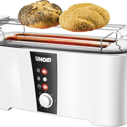 Unold Φρυγανιέρα 2 Θέσεων 1350W Λευκή