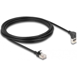 DeLock S/FTP Cat.6a Καλώδιο Δικτύου Ethernet 3m Μαύρο