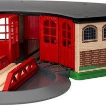 Brio Toys Grand Roundhouse Αξεσουάρ Σιδηρόδρομου για 3+ Ετών