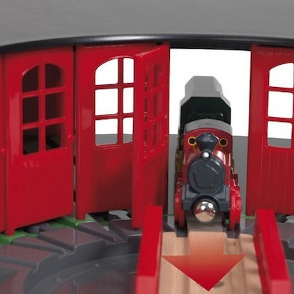 Brio Toys Grand Roundhouse Αξεσουάρ Σιδηρόδρομου για 3+ Ετών