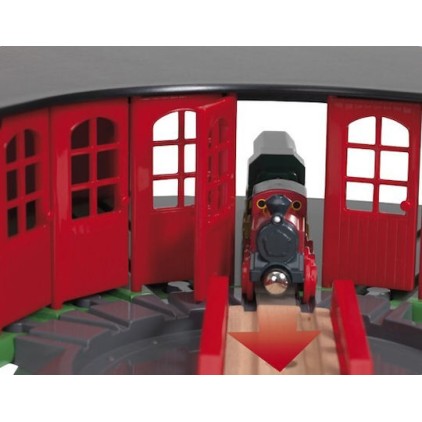 Brio Toys Grand Roundhouse Αξεσουάρ Σιδηρόδρομου για 3+ Ετών