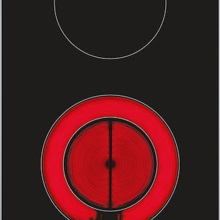 Siemens iQ300 Domino Κεραμική Εστία Αυτόνομη 27x49εκ.