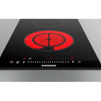 Siemens IQ300 Domino Κεραμική Εστία με Πλαίσιο Αυτόνομη με Λειτουργία Κλειδώματος 30.2x52εκ.