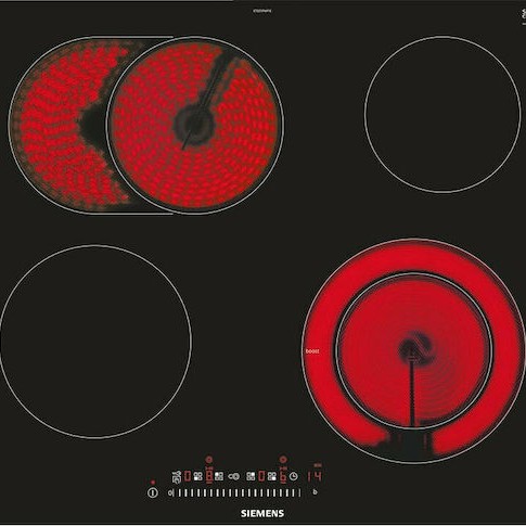 Siemens Iq300 Κεραμική Εστία Αυτόνομη 57.2x51.2εκ.