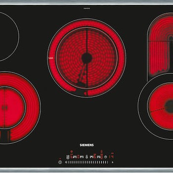 Siemens iQ300 Κεραμική Εστία με Πλαίσιο Αυτόνομη με Λειτουργία Κλειδώματος 79.5x51.7εκ.