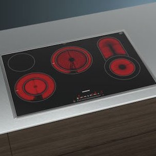 Siemens iQ300 Κεραμική Εστία με Πλαίσιο Αυτόνομη με Λειτουργία Κλειδώματος 79.5x51.7εκ.