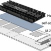 DeLock Heat Sink flat 70 mm for M.2 Module