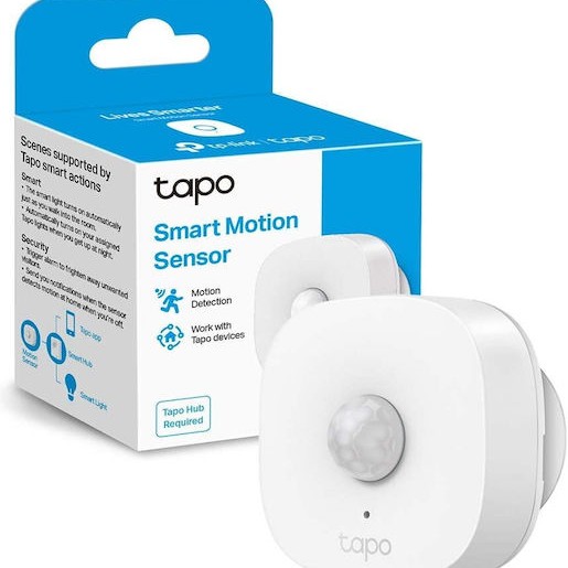 TP-LINK Tapo T100 v1 Ασύρματος RF Αισθητήρας Κίνησης Υπερύθρων 120° Εμβέλειας 7m