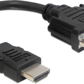 DeLock Μετατροπέας HDMI male σε DVI-D female (65327)