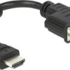 DeLock Μετατροπέας HDMI male σε DVI-D female (65327)
