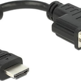 DeLock Μετατροπέας HDMI male σε DVI-D female (65327)