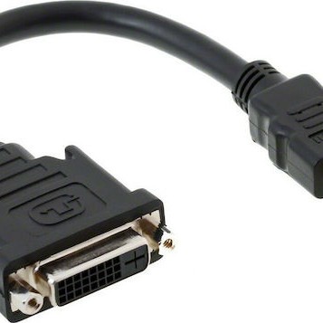 DeLock Μετατροπέας HDMI male σε DVI-D female (65327)