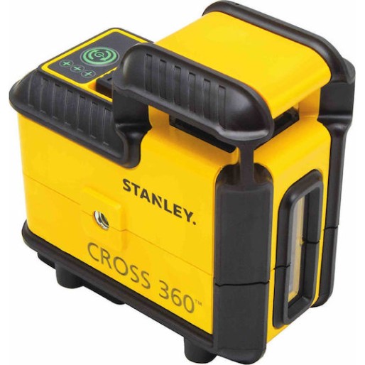 Stanley Αυτορυθμιζόμενο Περιστροφικό Αλφάδι Laser Πράσινης Δέσμης με Εύρος Εργασίας 25m