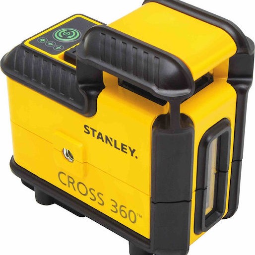 Stanley Αυτορυθμιζόμενο Περιστροφικό Αλφάδι Laser Πράσινης Δέσμης με Εύρος Εργασίας 25m