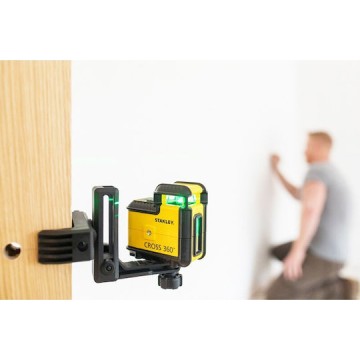 Stanley Αυτορυθμιζόμενο Περιστροφικό Αλφάδι Laser Πράσινης Δέσμης με Εύρος Εργασίας 25m