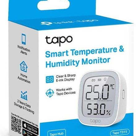 TP-LINK Ψηφιακό Θερμόμετρo για Χρήση σε Εσωτερικό Χώρο