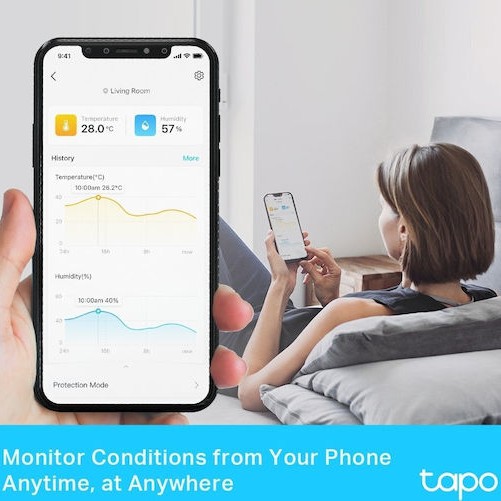 TP-LINK Ψηφιακό Θερμόμετρo για Χρήση σε Εσωτερικό Χώρο