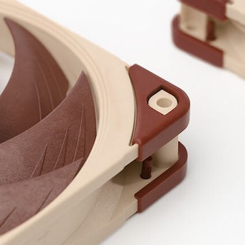 Noctua NF-A12x25 Case Fan 120mm με Σύνδεση 4-Pin PWM Καφέ